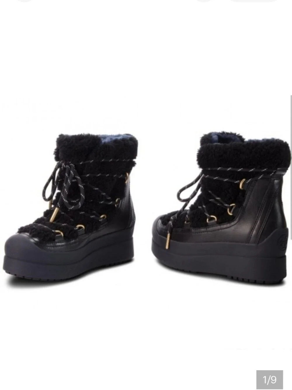 Tory Burch Courtney shearling boots